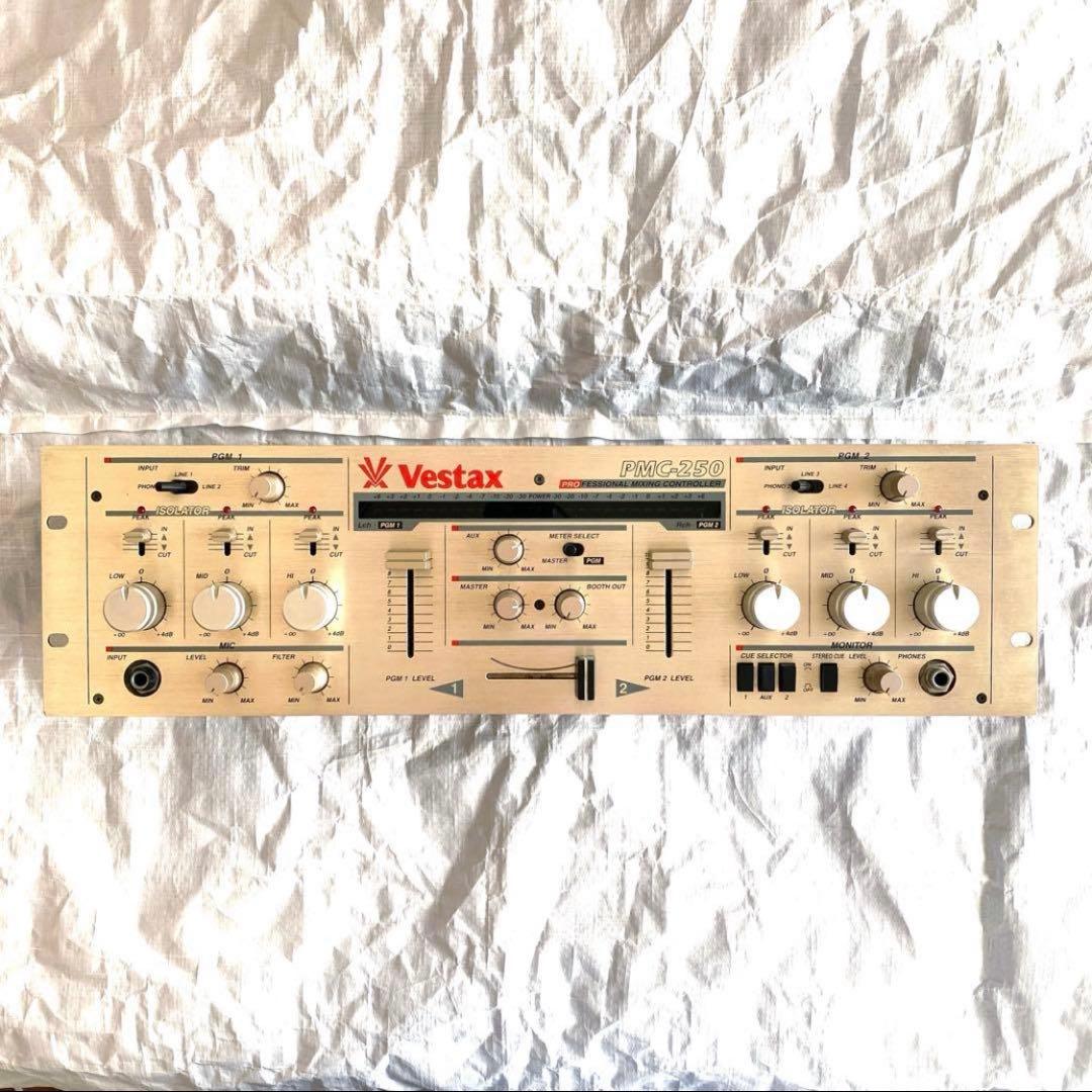 Vestax PMC-250 DJ MIXER ベスタックス ロータリーミキサー
