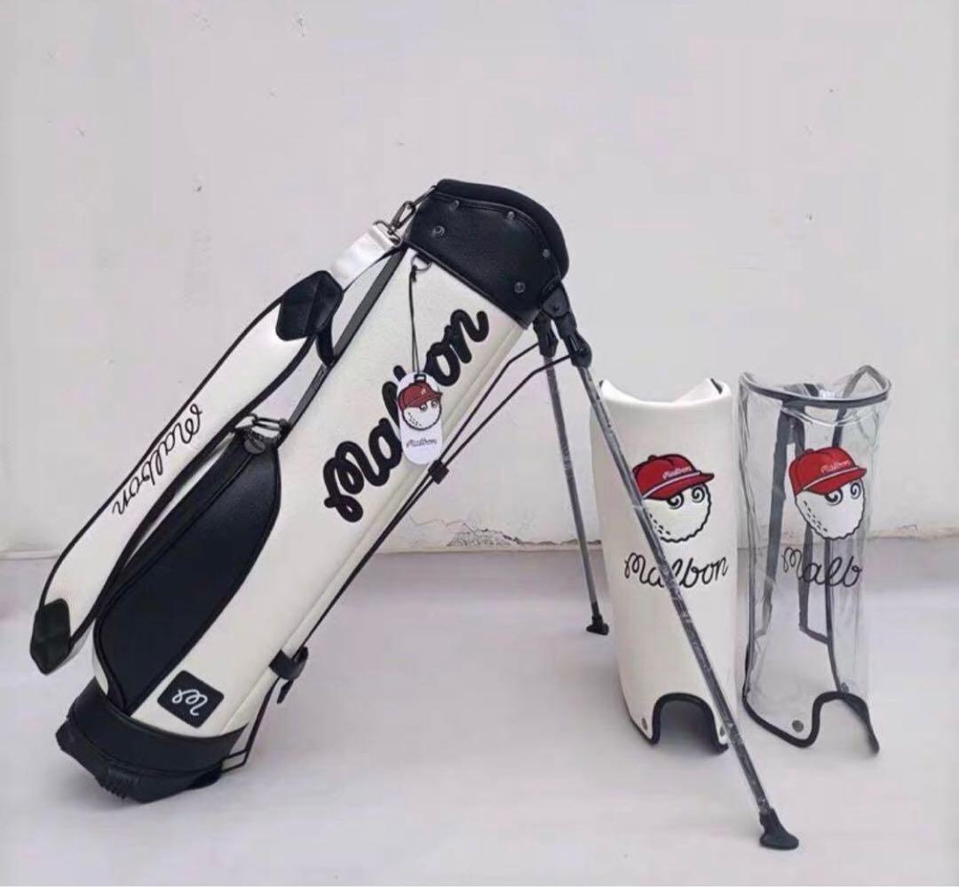 マルボン ゴルフmalbon golf キャディバッグ セルフスタンド 3分割