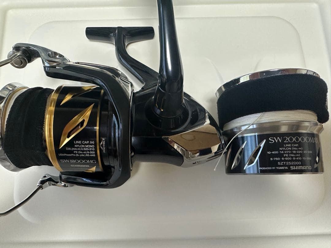 20ステラSW18000HG 替えスプール20000番付きセット