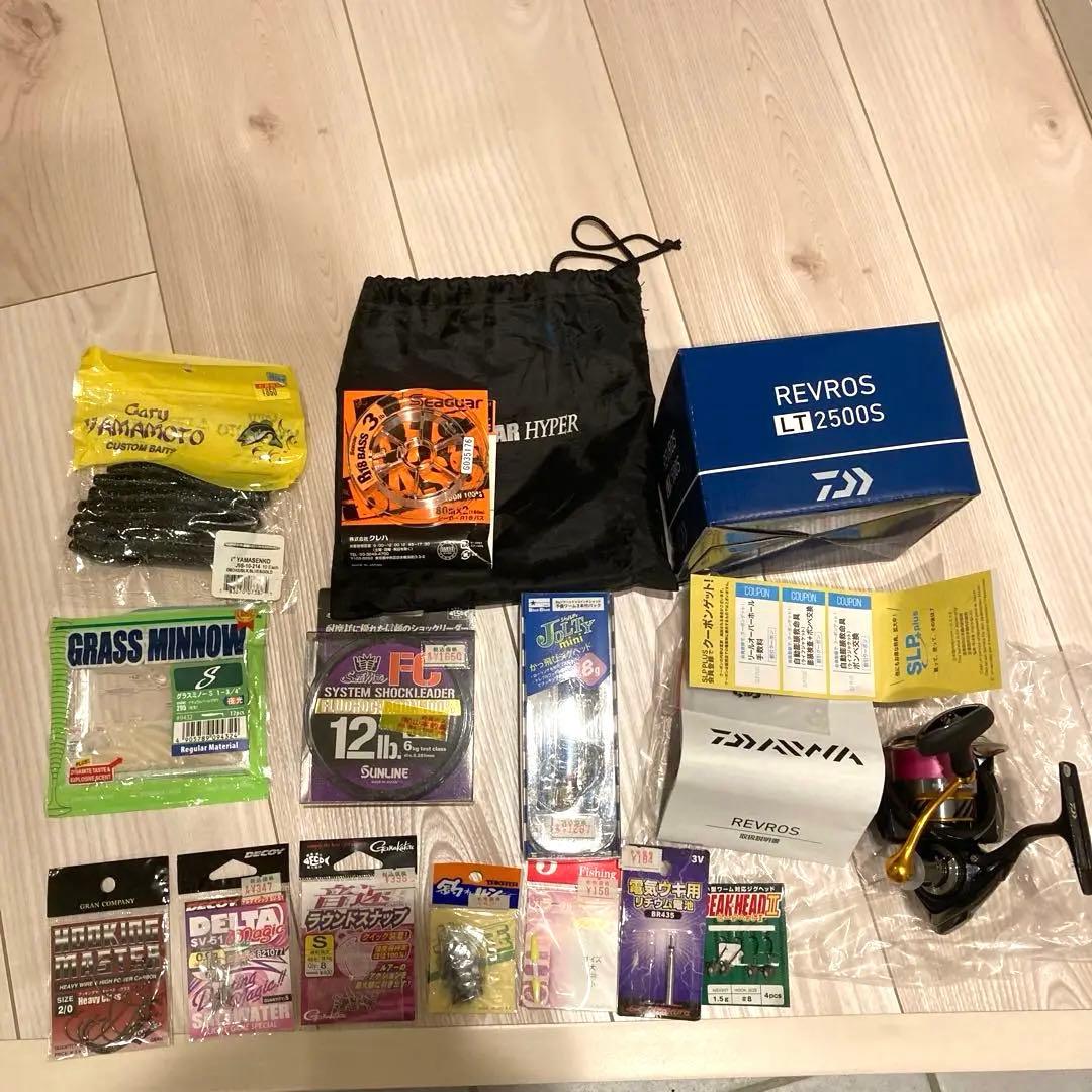 スピニングリール Daiwa レブロス　LT2500S 画像の物全て