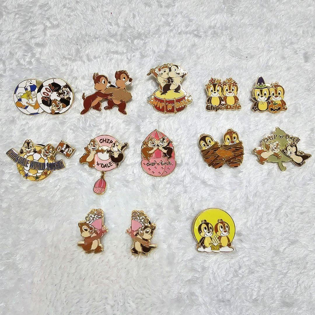 DisneyStore チップ&デール ピンバッジ