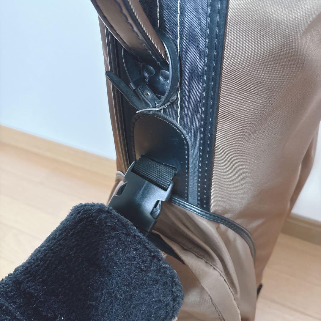 K360 PING シンプル キャディバック キャメル色