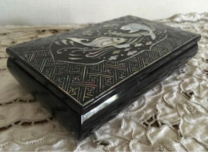 螺鈿細工 小物入れ