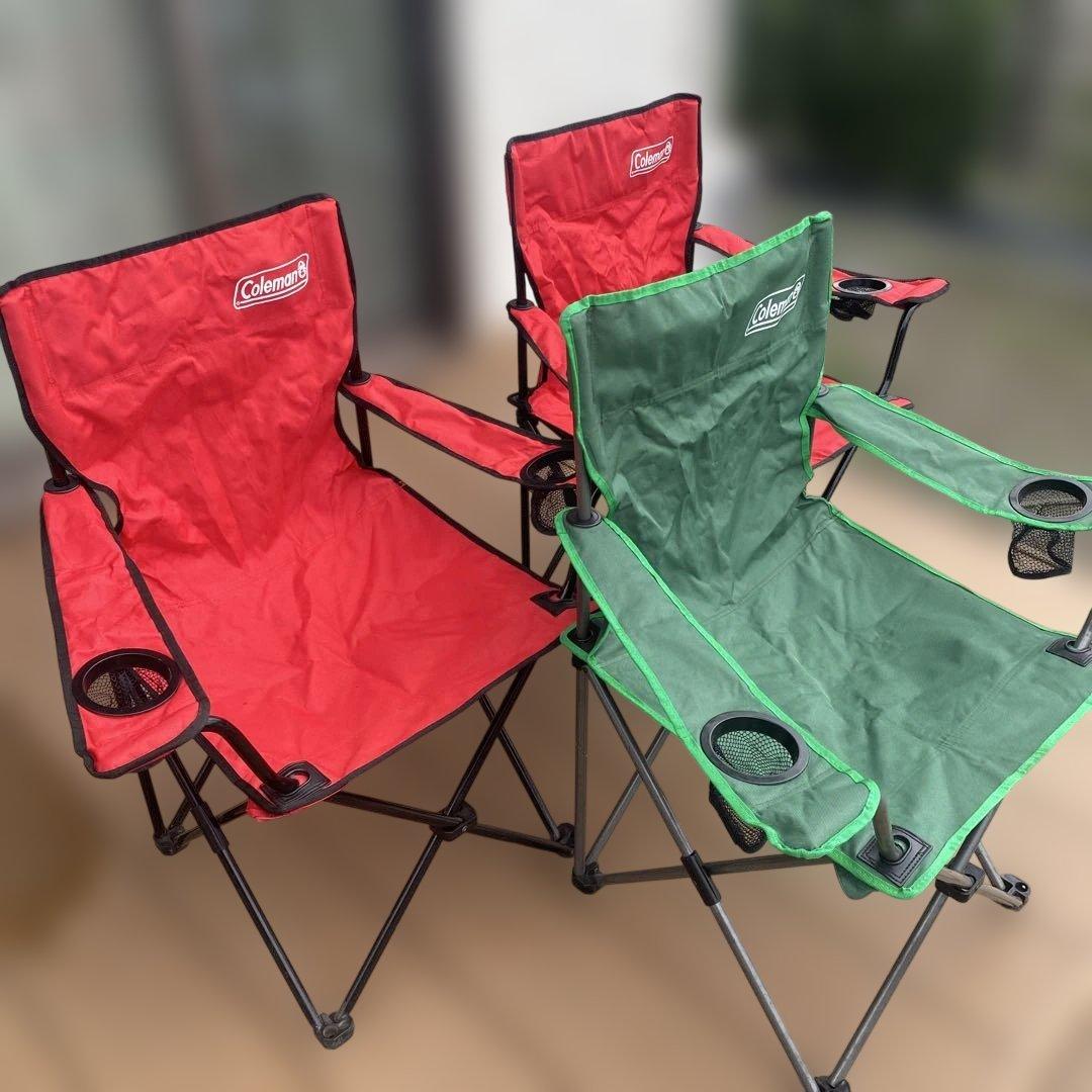 Coleman 折りたたみチェア　3個セット