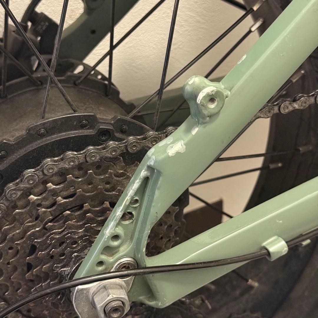 【走行距離1700km】MATE X グリーン DUSTY ARMY