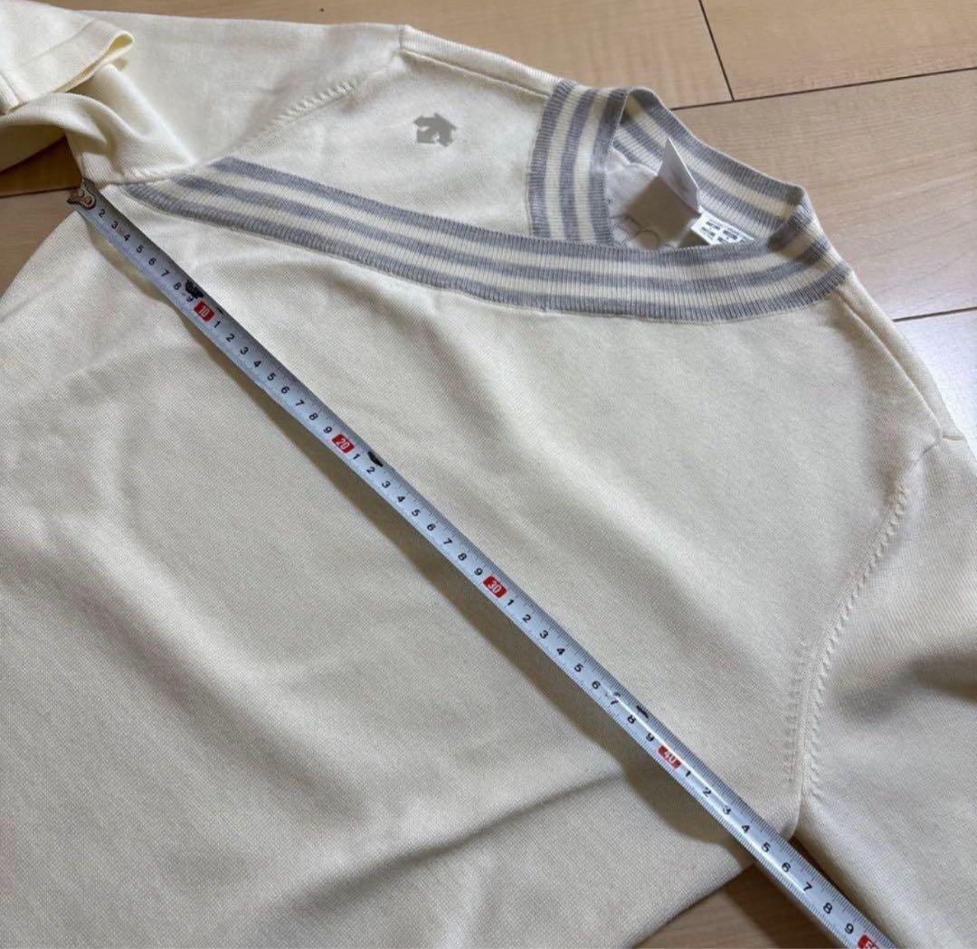 デサント　DESCENTE ゴルフ　ニットセーター　スカート　2点セット　L\M