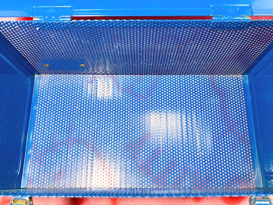 サンリオ 当時物 タキシードサム 金属製 ツールボックス 小物入れ 収納 工具箱