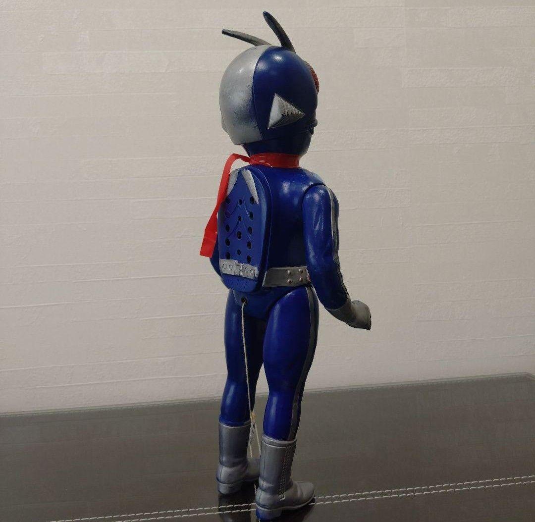 約５０年前の当時物　増田屋　マスダヤ　トーキング仮面ライダー　全高約３８センチ