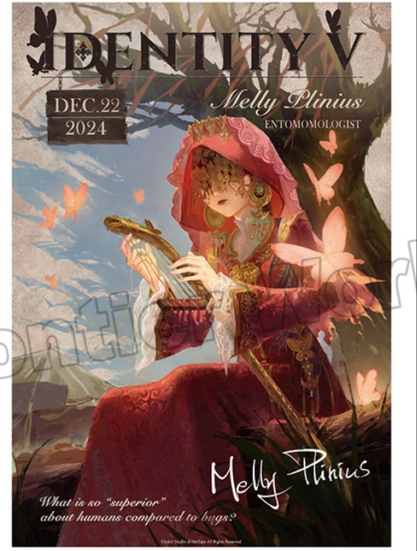 第五人格　CHARACTER DAY 昆虫学者　キャンバスボード　セット