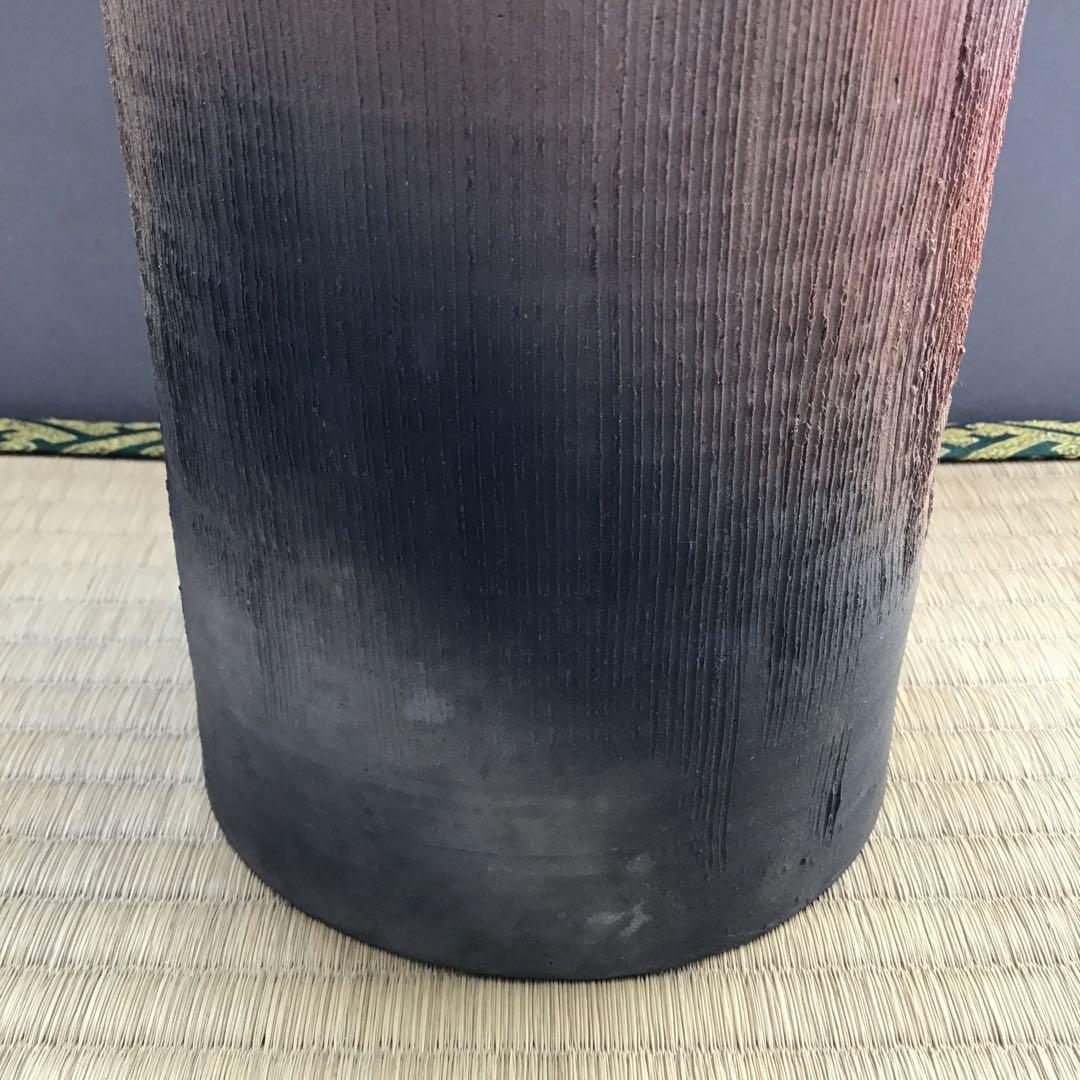 茶道具　南蛮縄簾　細水指　太仙窯作　共箱　紙箱　S11MS