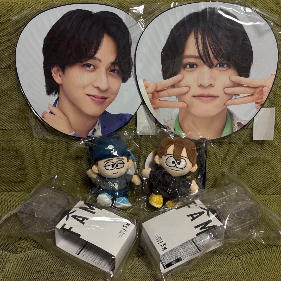 タイムレス　うちわ　ペンラ　ぬい　寺西拓人　猪俣周杜　FAM timelesz