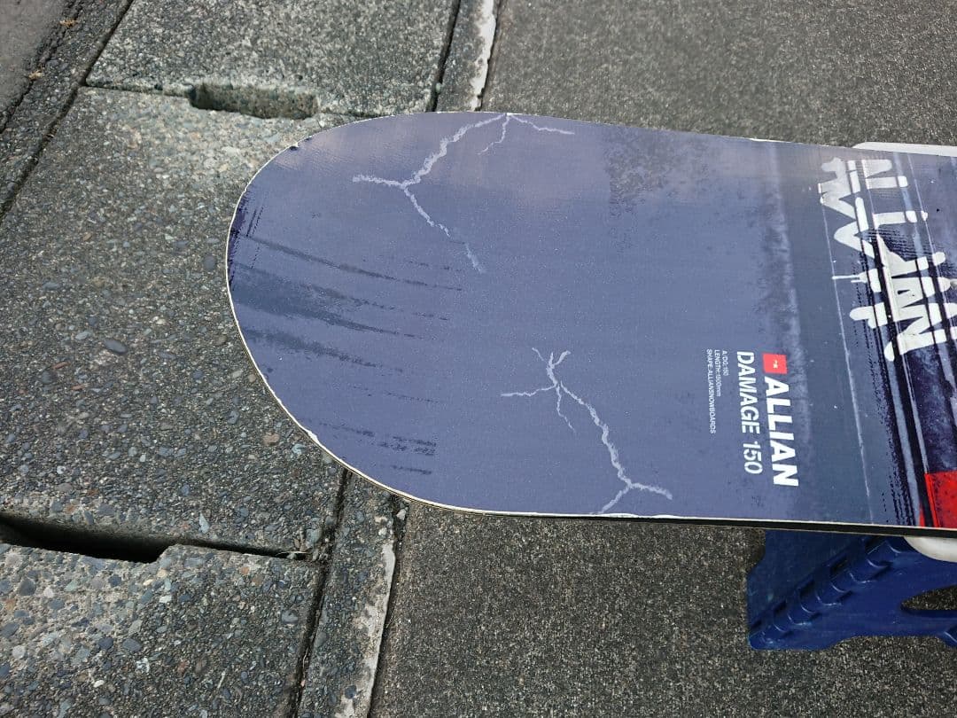 ALLIAN DAMAGE 150 スノーボード