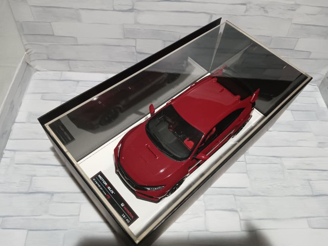 1/18 シビック　タイプR　FK8 ミニカー　40台限定　ディーラー品　レッド