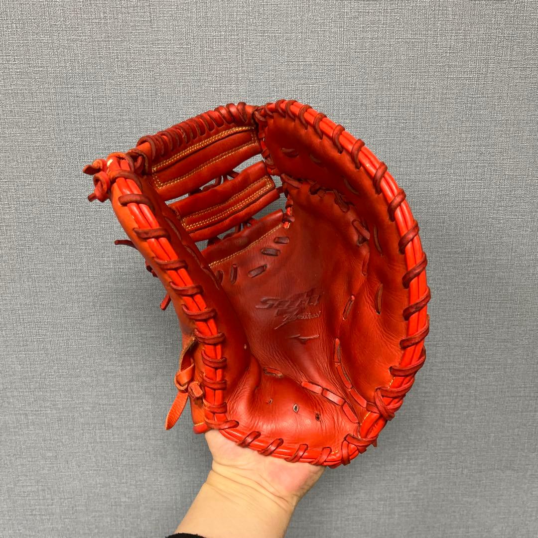 1217 ミズノ セレクトナイン 山川モデル 型抜群 軟式少年 ファーストミット