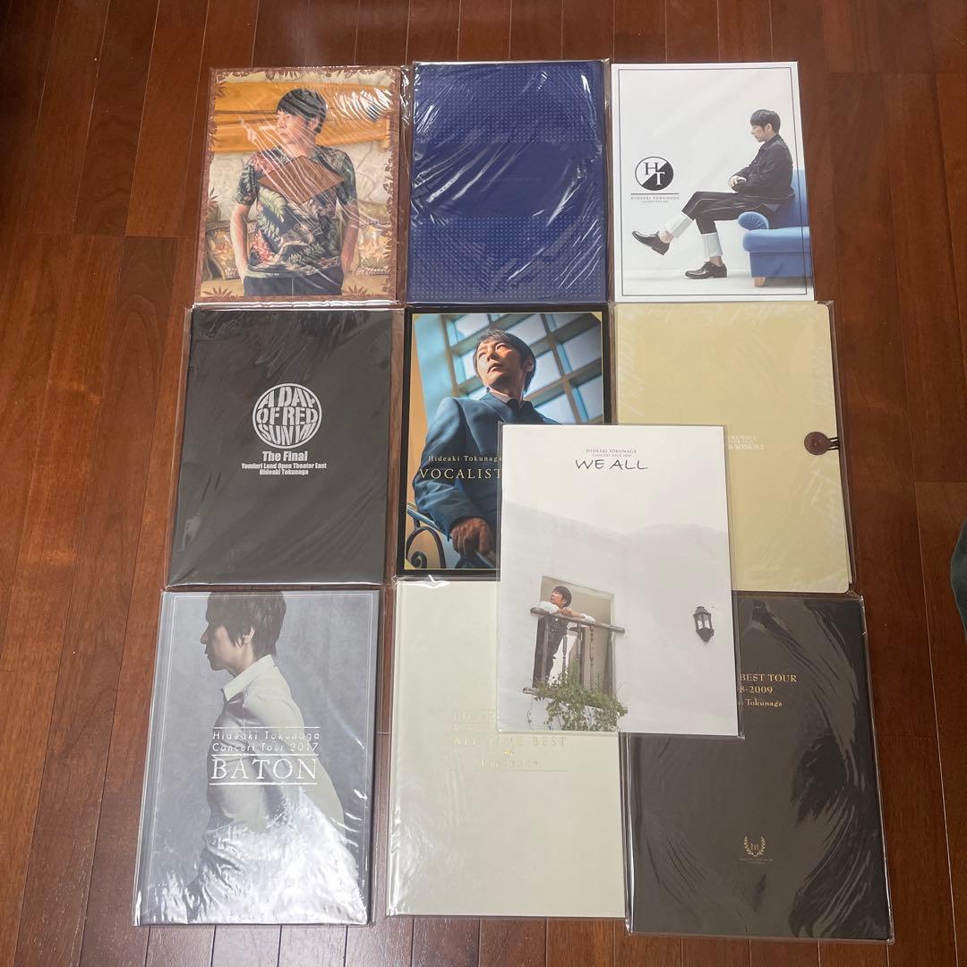 徳永英明　ツアーパンフレット１０冊セット　美品
