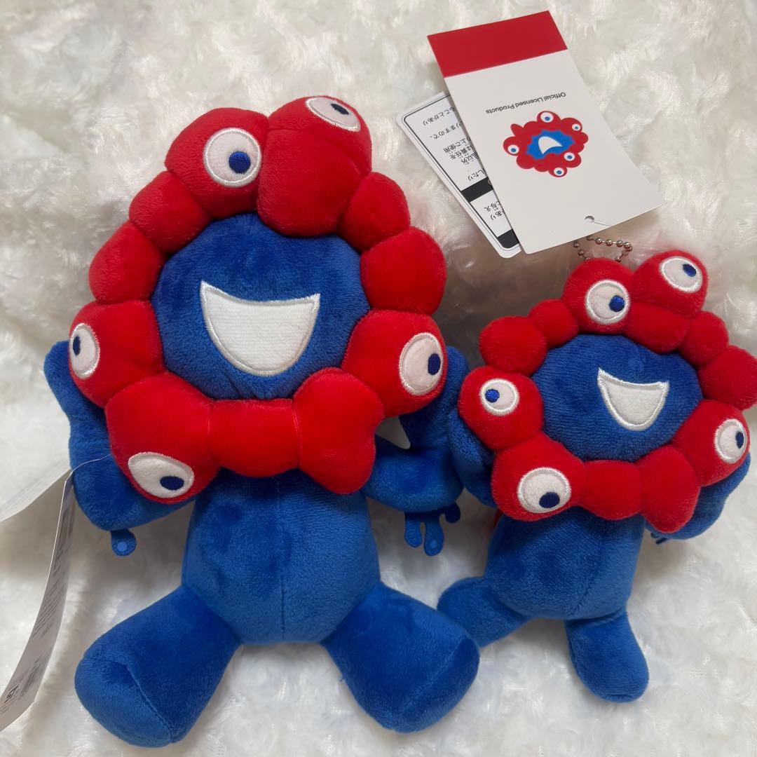 【大阪関西万博2025】ミャクミャク ぬいぐるみ（座り）、マスコットキーチェーン