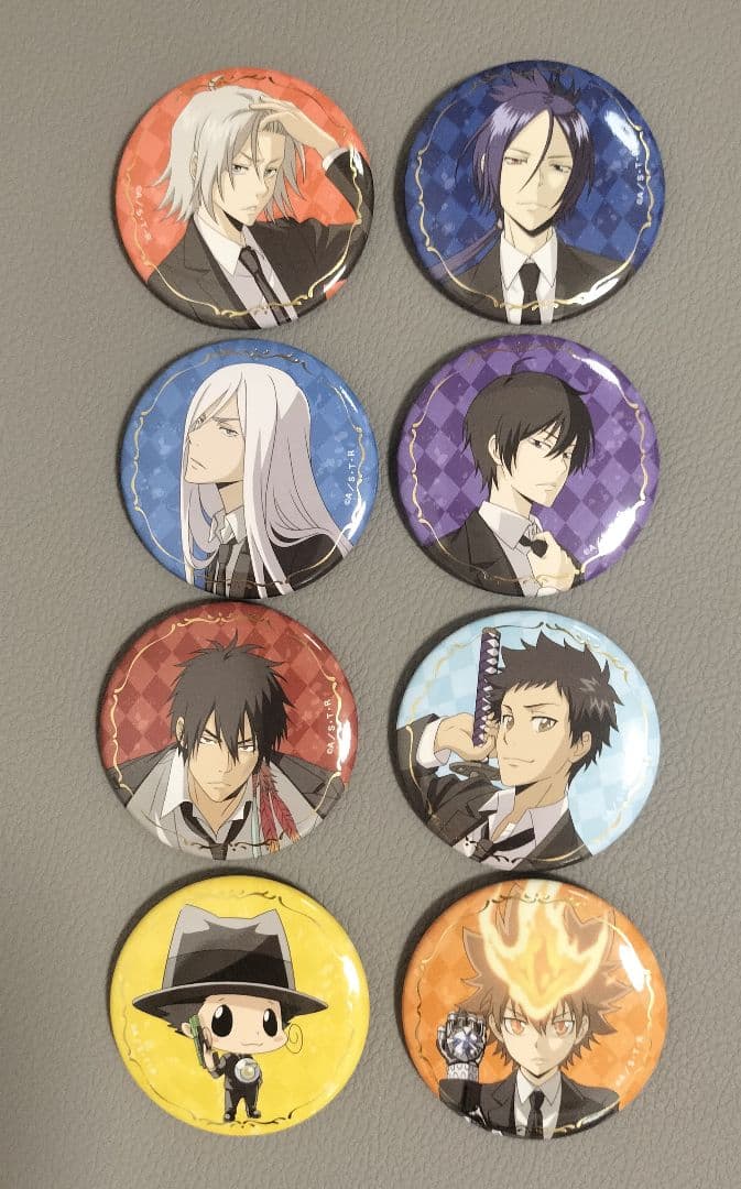 家庭教師ヒットマンREBORN! トレーディング缶バッジ 全78個セット