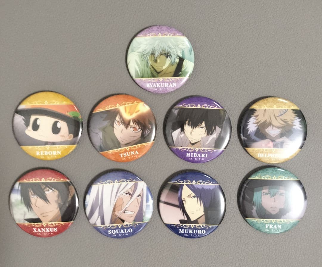 家庭教師ヒットマンREBORN! トレーディング缶バッジ 全78個セット