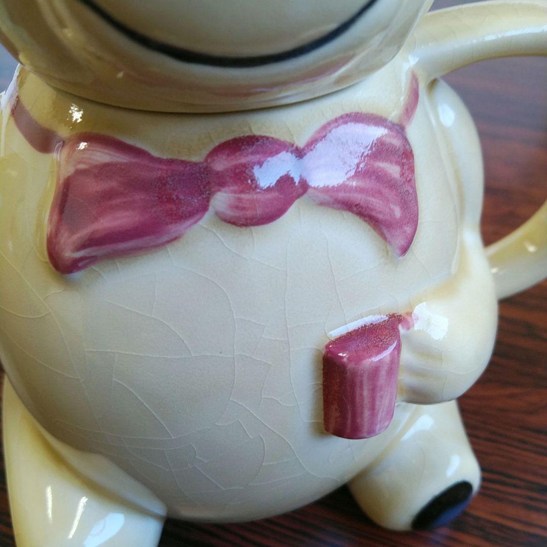 英国ヴィンテージ Price & Kensington テディベア ティーポット