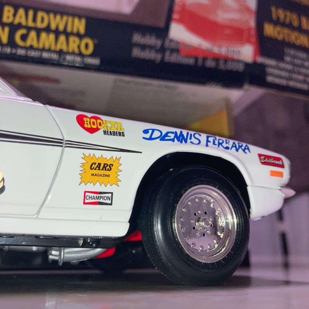 ダイキャスト　1/18 1970 BALDWIN MOTION CAMARO希少