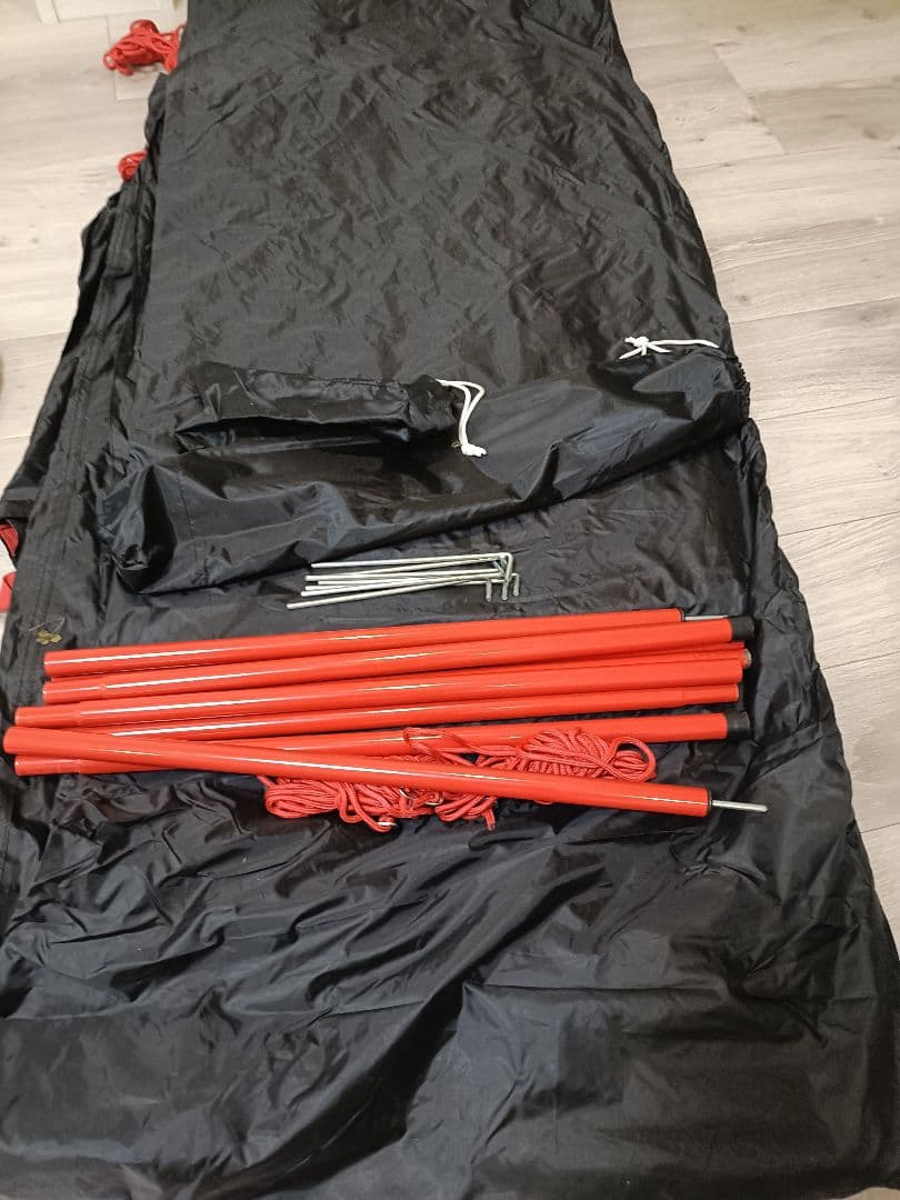 LOGOS 大型タープ Black UV ヘキサタープセット L-BB