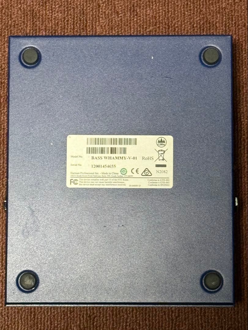 ベース Digitech bass WHAMMY