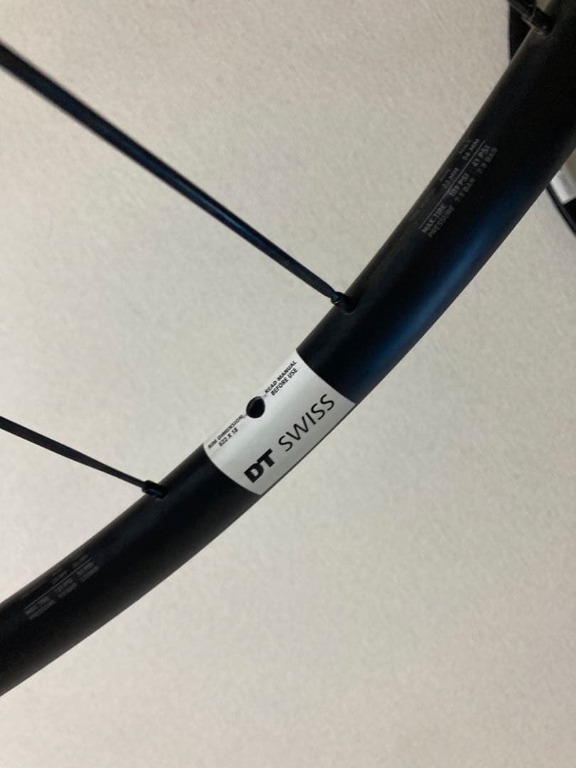 DTSWISS p1800 ディスク ホイール アルミ 前後セット 美品