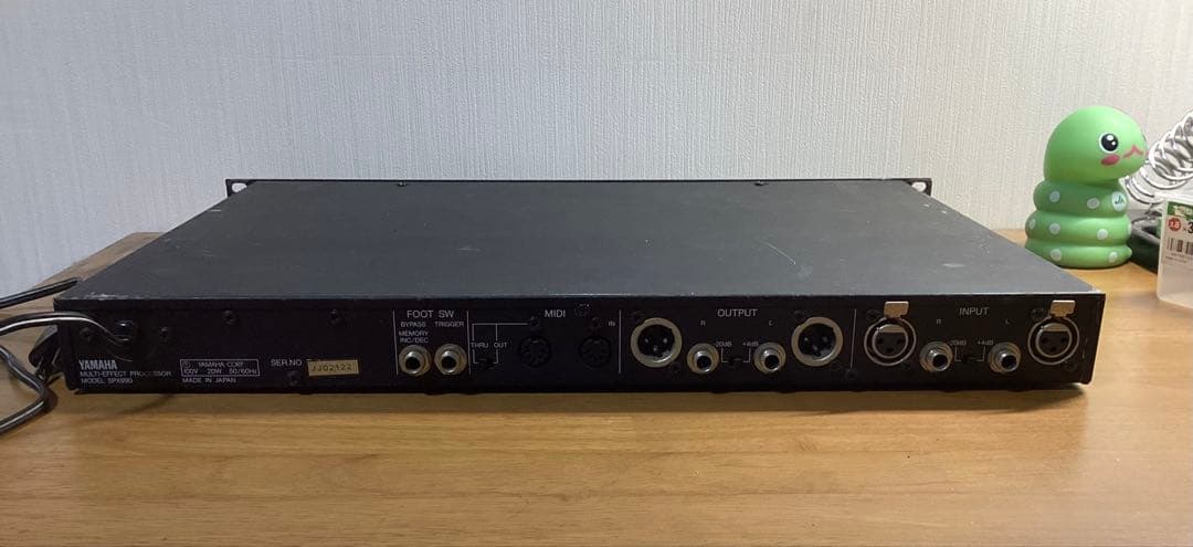 YAMAHA SPX990 デジタルマルチエフェクター 動作品