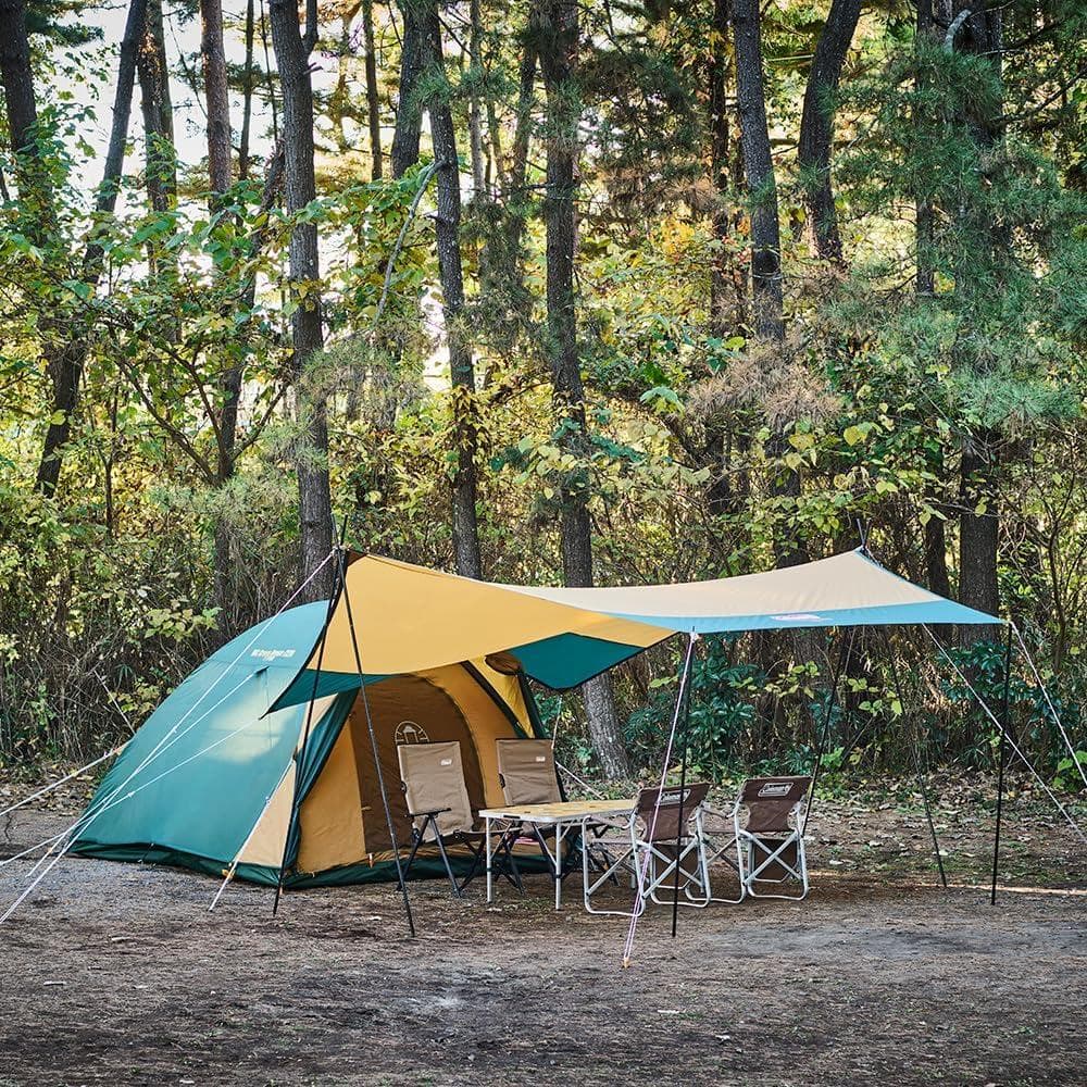 Coleman テント BCクロスドーム 270 グリーン 4～5人用