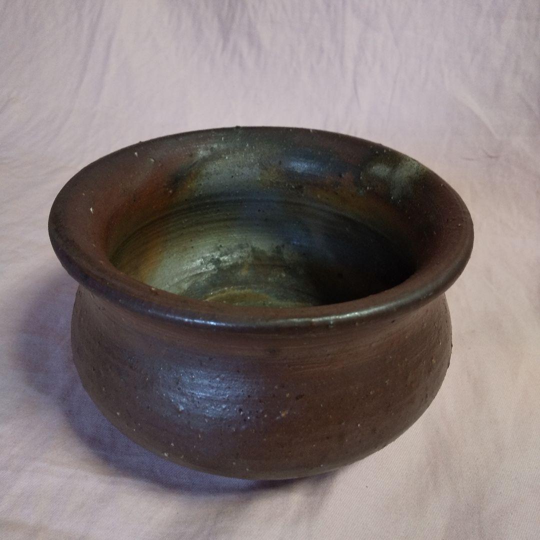 備前焼 　楽山　 建水