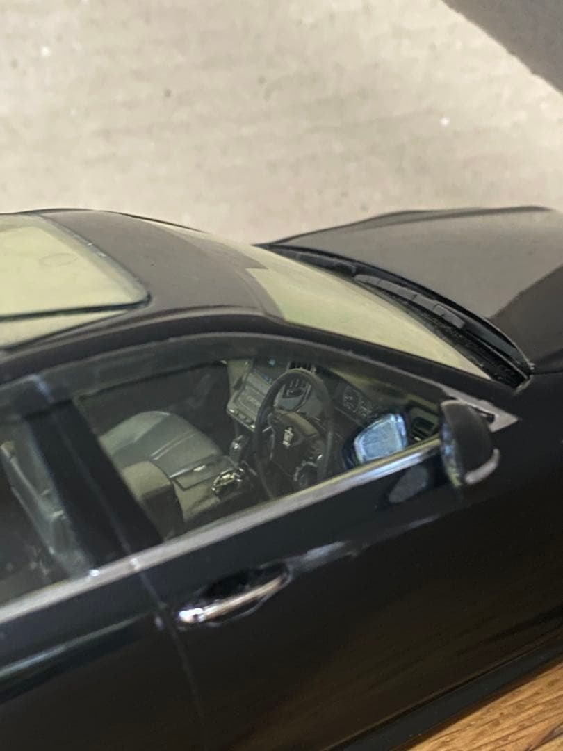 プラモデル完成品　アオシマ 1/24 214クラウンアスリート後期