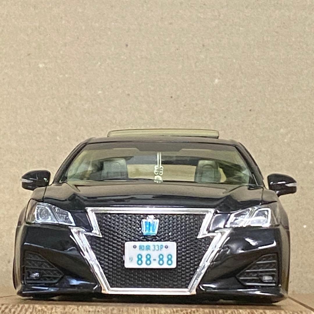 プラモデル完成品　アオシマ 1/24 214クラウンアスリート後期