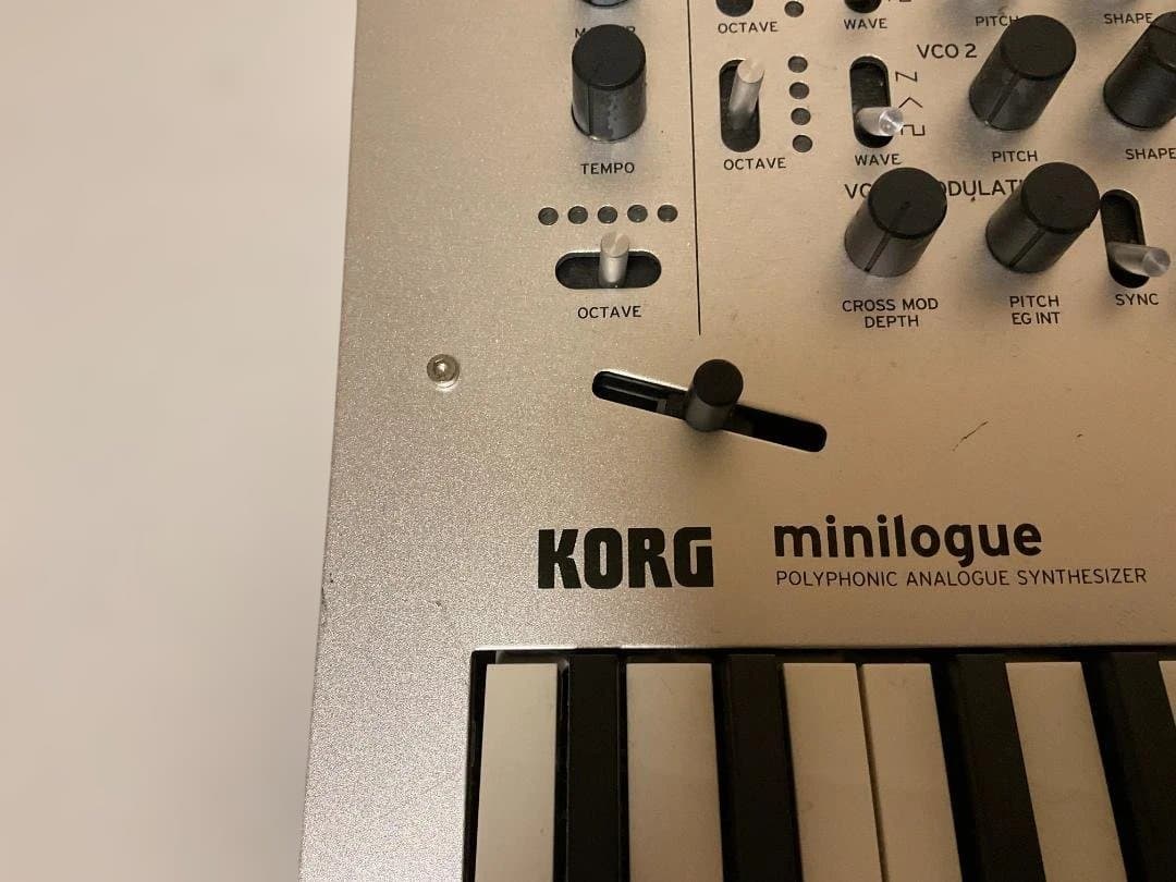 【値下げ】KORG minilogue アナログシンセサイザー