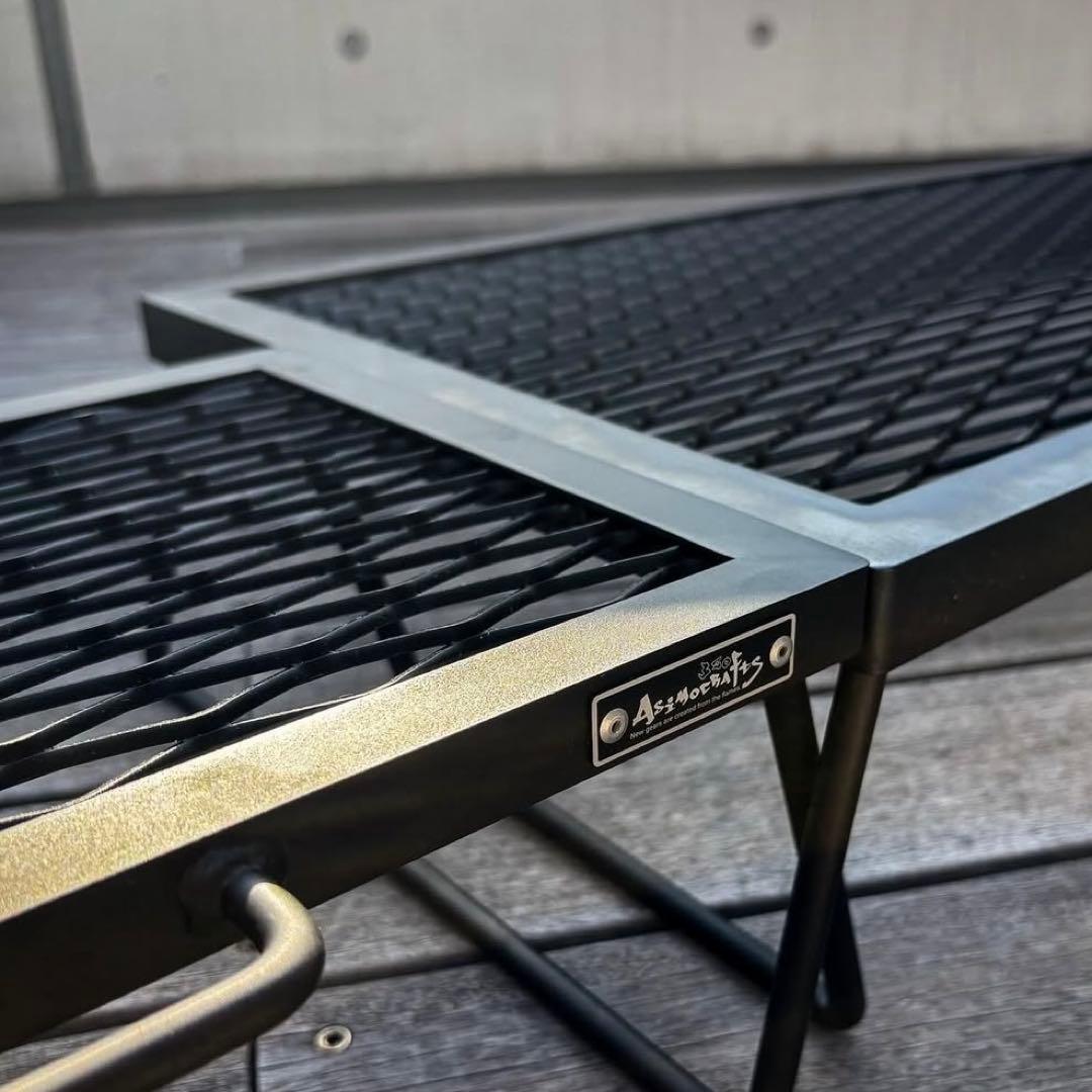 【asimocrafts】★ アイアンテーブルmini低っ サンゾー工務店