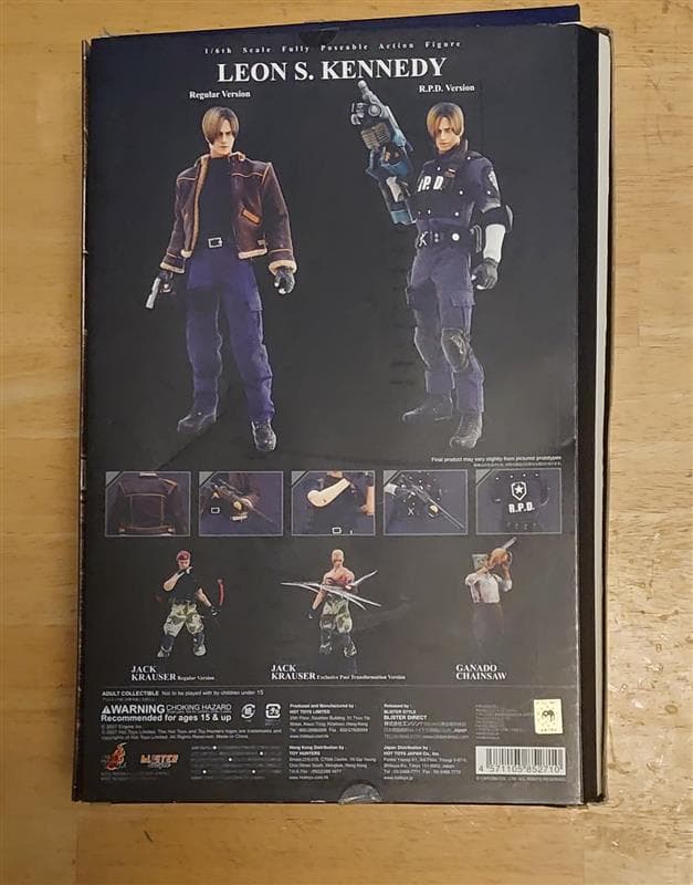 バイオハザード4 1/6スケールフィギュア　レオン　ホットトイズ