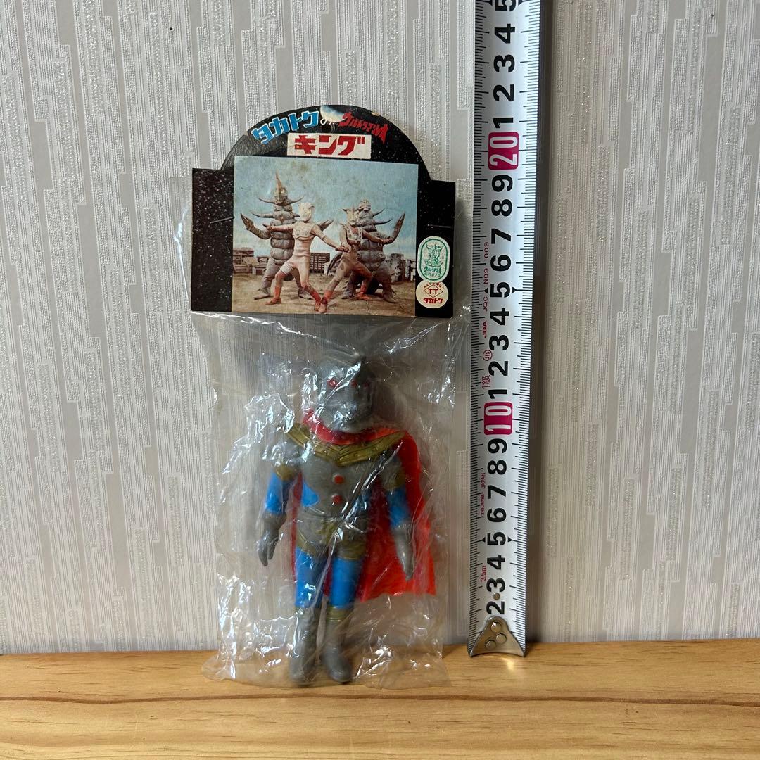 ウルトラマン　キング　ソフビ　タカトク　当時物　年代物