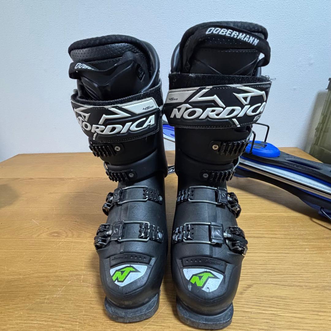 メンズ　ショートスキー　ファンスキーセット　elan 25/25.5cm