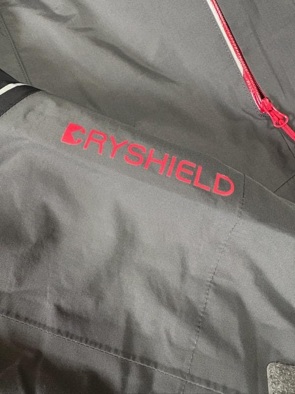 シマノ 防水レインウェア ドライシールド　ブラック・グレー 上下セット