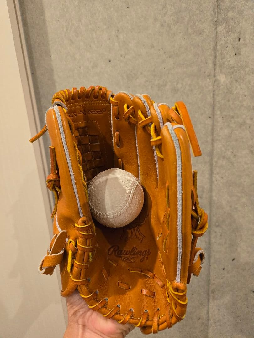 Rawlings 軟式HOH CK4 リッチタン バスケットウェブ