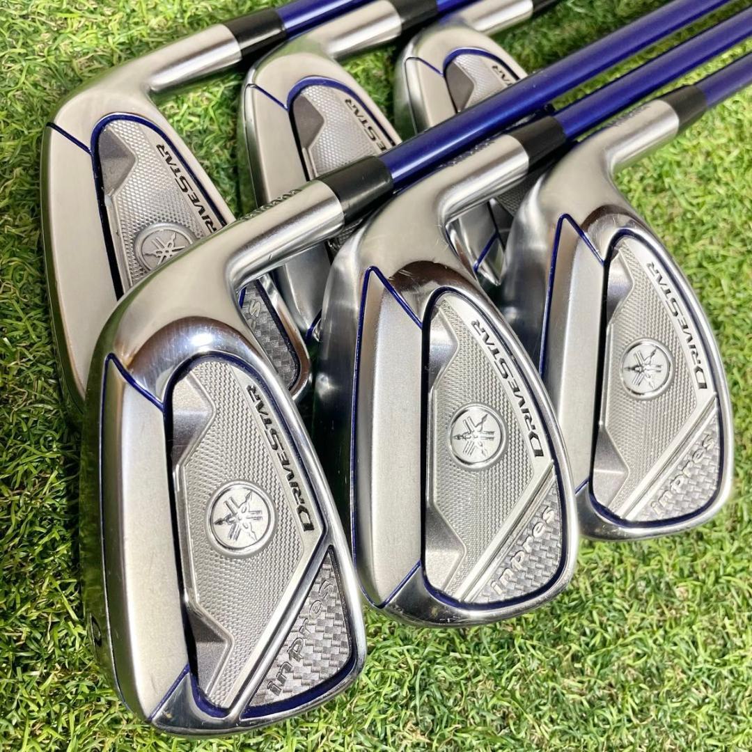 ヤマハ インプレス ドライブスター YAMAHA アイアンセット 6本 R 右
