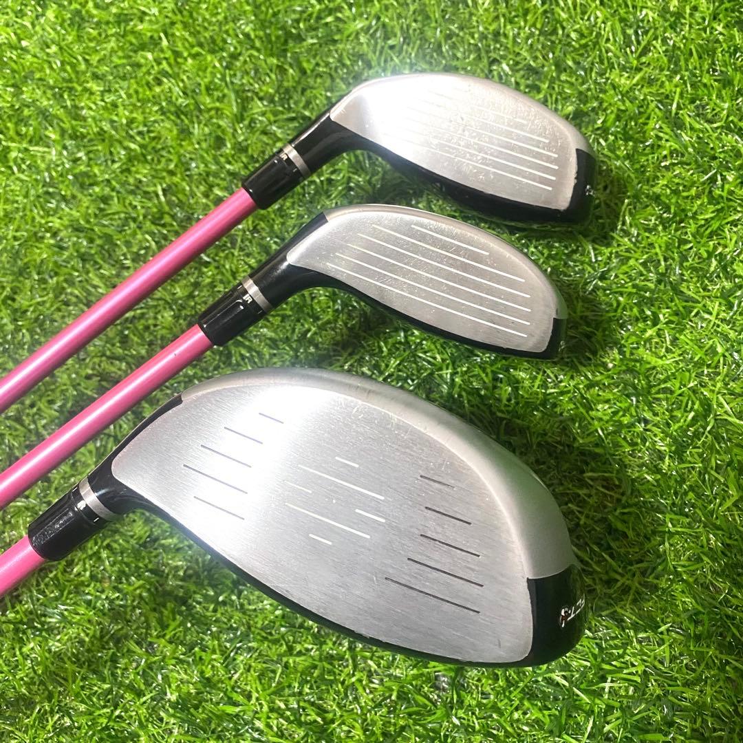 テーラーメイド R9 スーパーマックス クラブセット 9本 右 L レディース