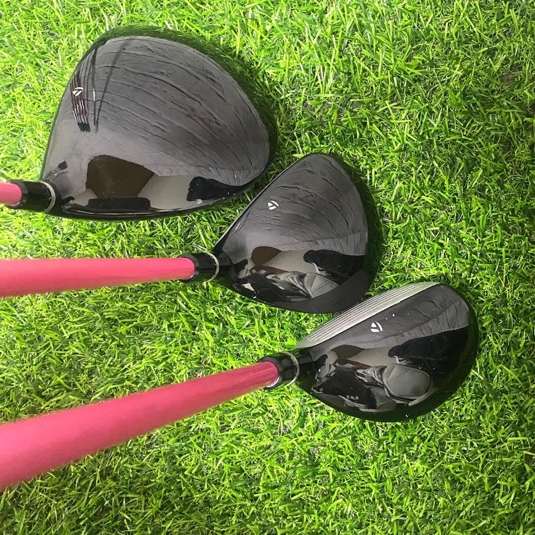 テーラーメイド R9 スーパーマックス クラブセット 9本 右 L レディース