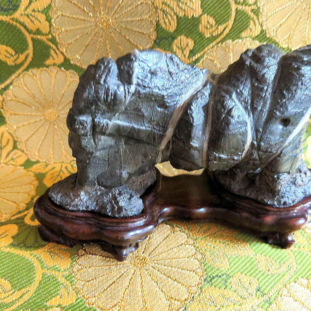 【最終価格】紀州名産　古谷石　円月島　水石　盆石