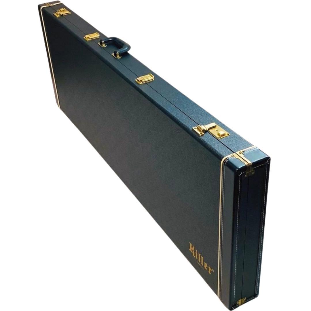 美品 Killer KBシリーズ ベース用 ハードケース ゴールドパーツ 鍵付き