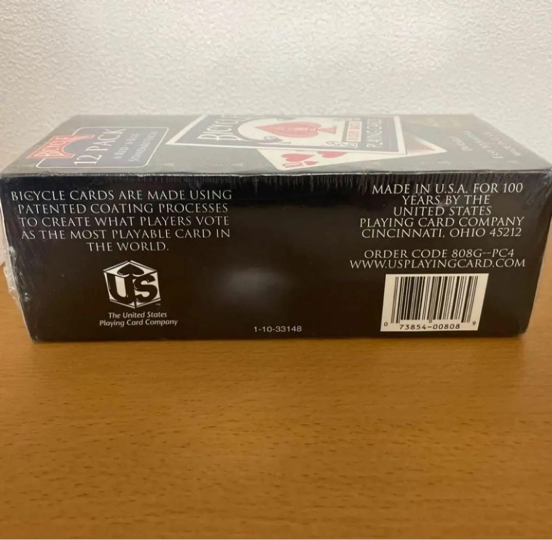 バイスクル トランプ ライダーバック 青赤 12個パック