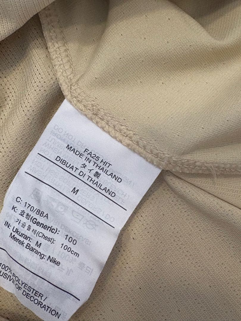 正規品 中古 極美品 オーセン バルセロナ 25/26 アウェイ ヤマル M