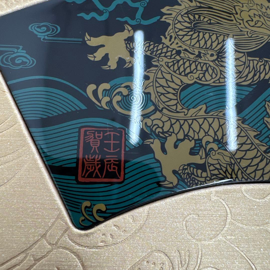 純銀ドラゴンデザイン飾り物セット