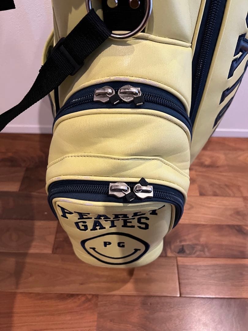 パーリーゲイツ スタンド式キャディバック イエロー