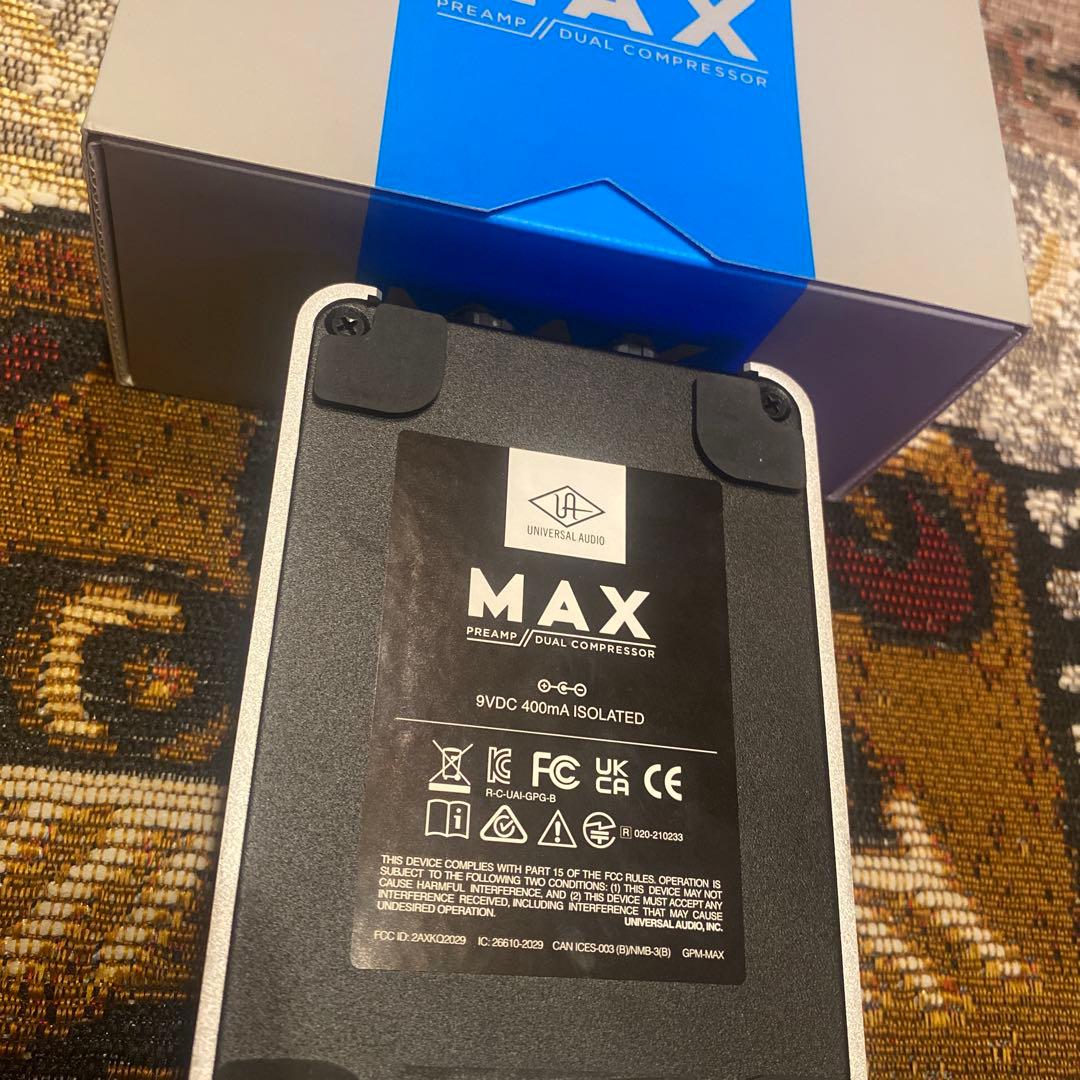 UAFX Max オヤイデDCケーブル付き