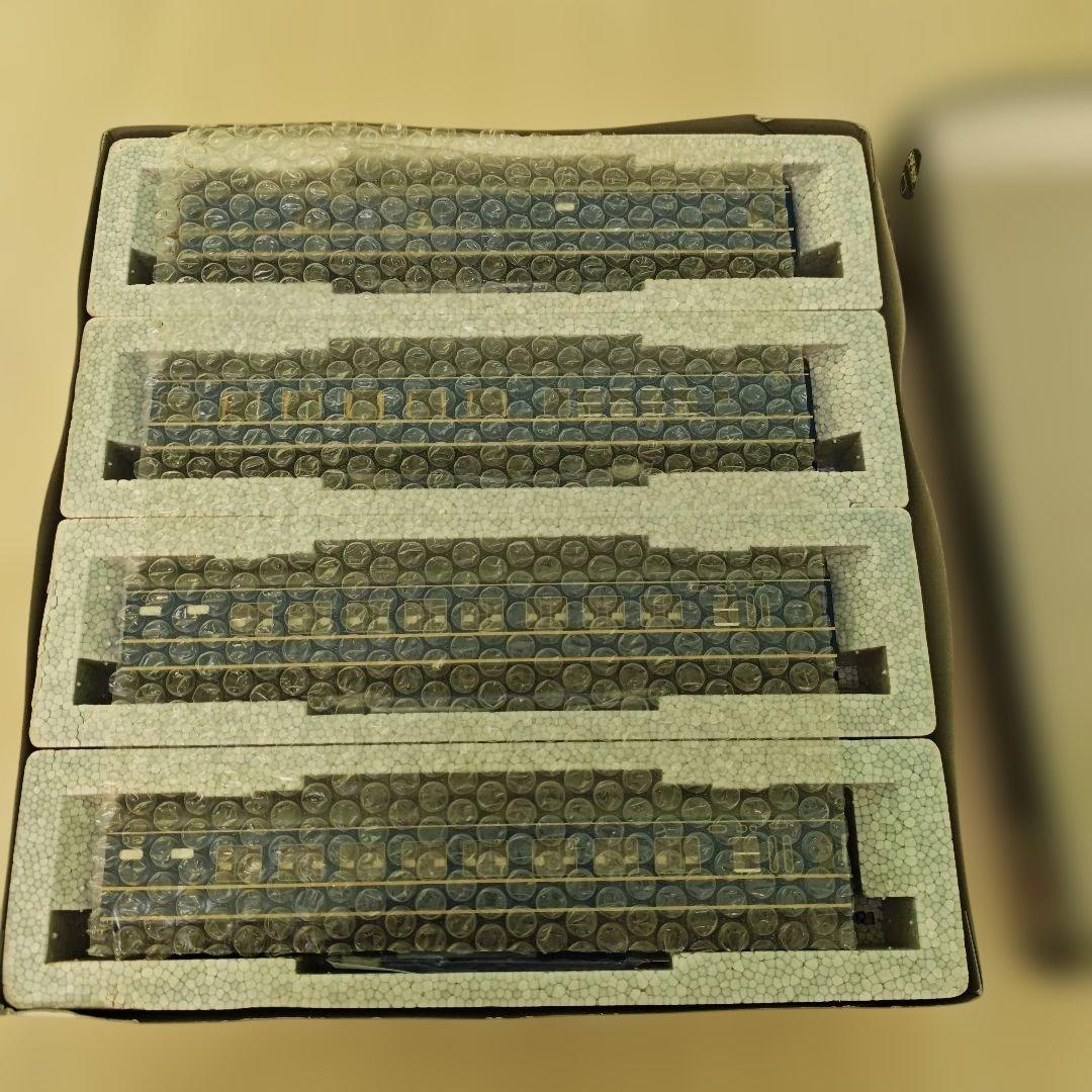 4両編成 鉄道模型 青色 セット